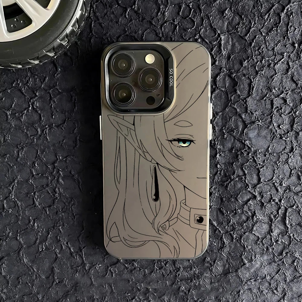 Hot Anime F-FrierenS Phone Case For IPhone 17 16e 16 15 14 13 12 11 Mini Pro Max X XR XSMAX 8 7 Air Plus Fall Matte Back Cover