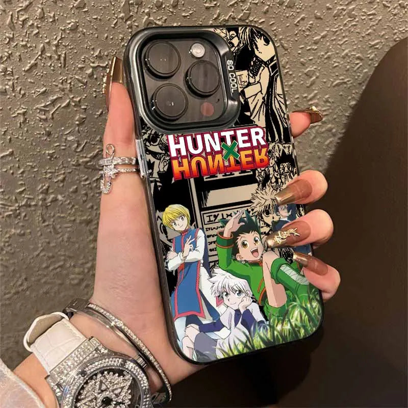 Hunter x Hunter AnimePhone Case For iPhone 17 16e 16 15 14 13 12 11 mini Pro Max X XR 8 7 Air Plus Anti Fall Matte Back Cover