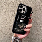 Asta Cartoon B-Black Clover Phone Case For IPhone17 Air 16 15 14 Plus 13 12 11 Pro 7 8 XS Max XR Silver Black Bumper Case