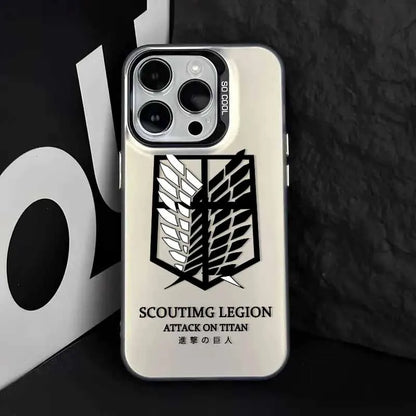 Attack on Titan Anime Cover For Apple iPhone 17 Air 16E 16 15 14 13 12 mini Pro Max Plus Colorful Phone Case