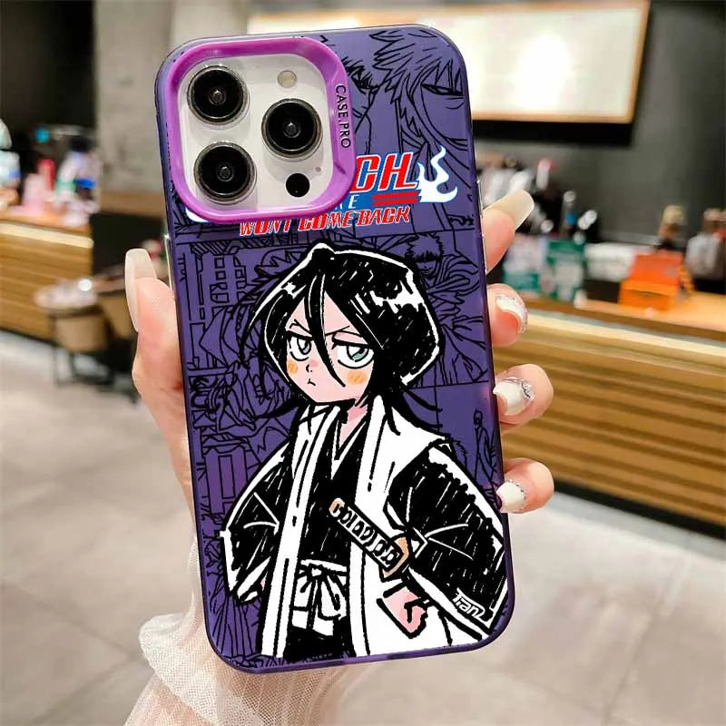BLEACH Anime For Apple iPhone 17 16E 16 15 14 13 12 mini Pro Max Plus Cover Funda Silicone Soft Capa Colorful Phone Case