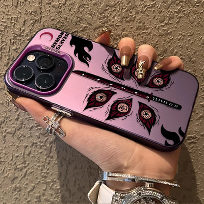 Fashion Anime Demon Slayer Phone Case for iPhone 14 17 Air 16 15 11 12 13 Pro Max XS X XR Plus 8 7 SE 2020 Shockproof Back Cover