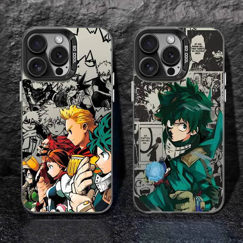 My Hero Academia Cover For Apple iPhone 17 Air 16E 16 15 14 13 12 mini Pro Max Plus Colorful Phone Case