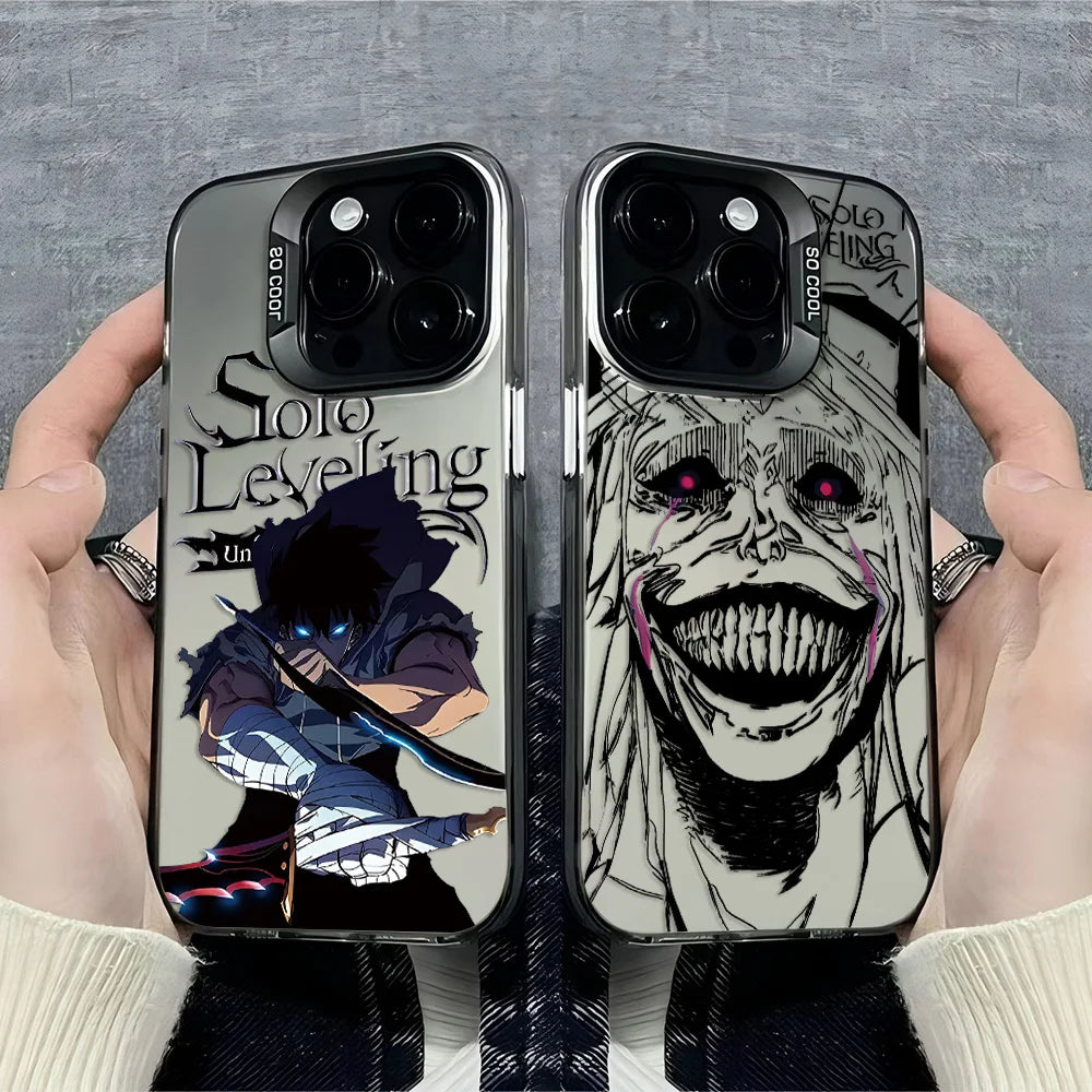 Anime S-Solo L-Leveling Phone Case for Xiaomi Mi 14T 14 13 12 12T 11 Lite Poco X7 X6 F6 F5 X5 F4 F3 X3 GT Pro 4G 5G Back Cover