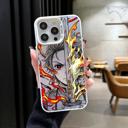Anime Giyu Tanjiro Demon Slayer Phone Case for Xiaomi Redmi Note 15 14 13 12 10 9 Pro Plus 4G 5G 12S 11S 10S  9S Matte Cover