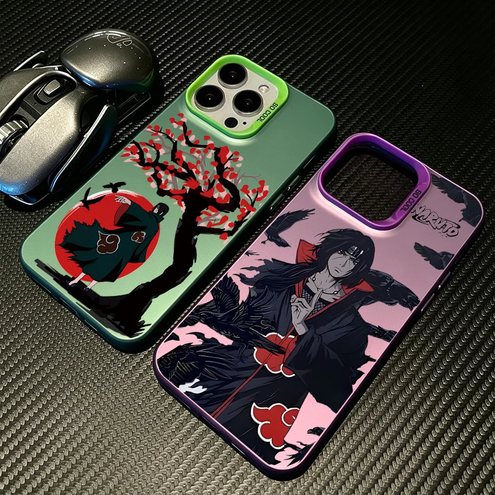 Hot Narutos Uchihas Itachis Phone Case For iPhone 17 17e 16e 16 15 14 13 12 11 mini Pro Max Air Plus Anti Fall Matte Back Cover