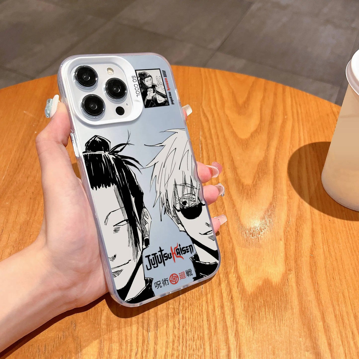 Comics Jujutsus Kaisens Satoru Gojo Phone Case For iPhone 16 15 14 13 12 11 Pro Max X XR XSMAX 8 7 Plus Candy Matte Back Cover