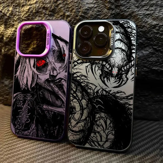 Tokyo Ghoul Black Art Phone Case for Samsung Galaxy S26 S25 S24 S23 S22 S21 S20 Note20 FE Ultra Edge Plus 4G 5G Anti Fall Matte