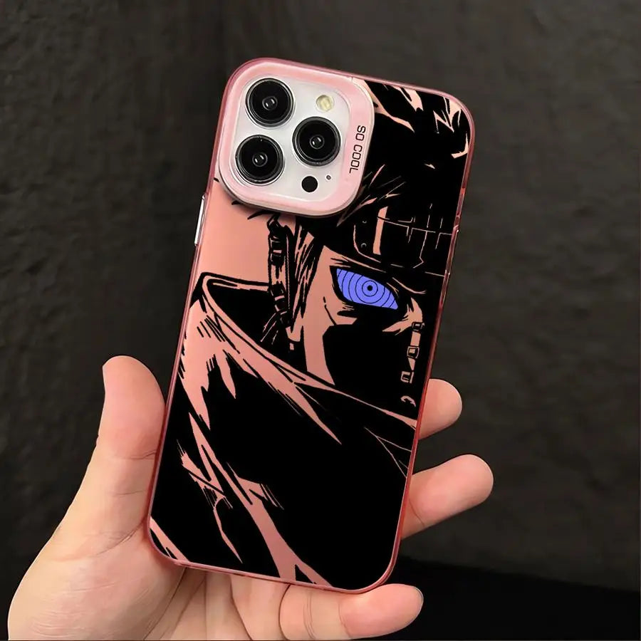 Soft Cover Phone Case for iPhone 13Pro 14 Pro MAX 15 Plus 12 13 16Pro 11 16 16e Anime N-N-arutoS