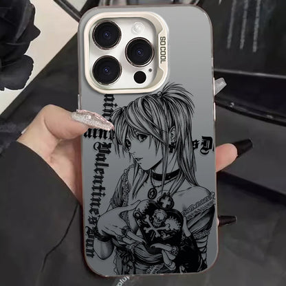 Anime Deaths Note Phone Case For iPhone 17 17e 16e 16 15 14 13 12 11 mini Pro Max X XR XSMAX Air Plus Anti Fall Matte Back Cover