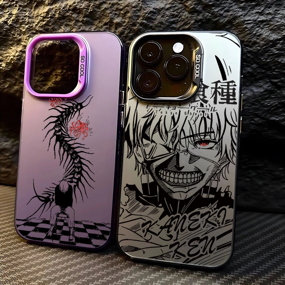 Phone Case for Samsung Galaxy S26 S25 S24 S23 Note20 FE Ultra Edge Plus 5G Anti Fall Matte Cover Japanese Anime T-Tokyo Ghoul