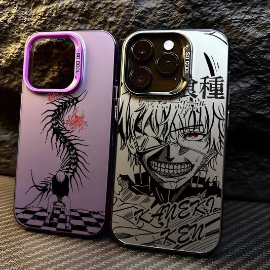 Phone Case for Samsung Galaxy S26 S25 S24 S23 Note20 FE Ultra Edge Plus 5G Anti Fall Matte Cover Japanese Anime T-Tokyo Ghoul