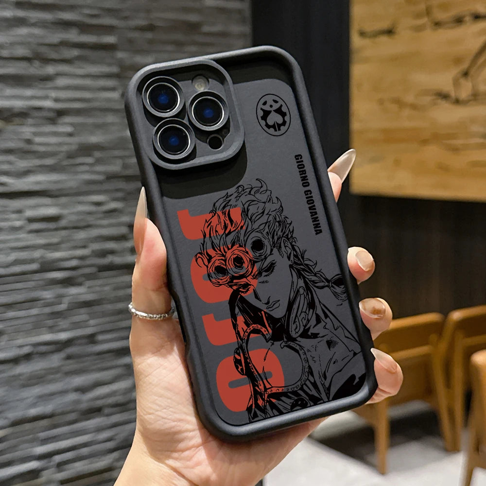 JoJo Bizarre Adventure Phone Case for Motorola Moto G86 G85 G84 G75 G60 G54 G53 G52 G35 G34 G32 EDGE 70 60 E40 E32 E22 5G Cover