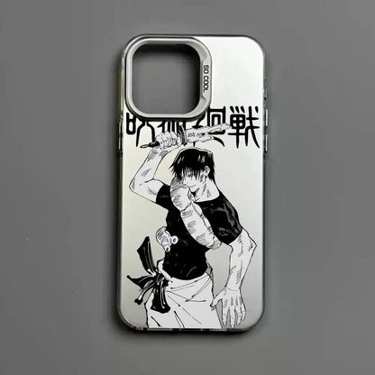 J-Jujutsu Toji Kaisen F-Fushiguro  For iPhone 17 16 15 14 13 12 11 Pro MAX Matte Shockproof Back Anti Fall Matte Cover