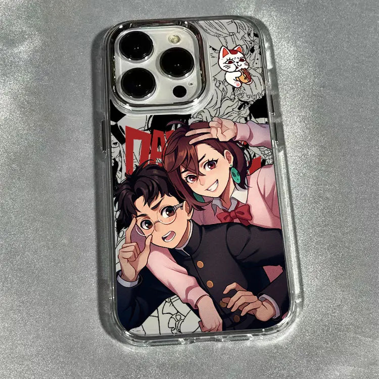Anime DAN DA DAN Phone Case For iPhone 17 16e 16 15 14 13 12 11 mini Pro Max X XR XSMAX 8 7 Air Plus Transparent Soft Cover