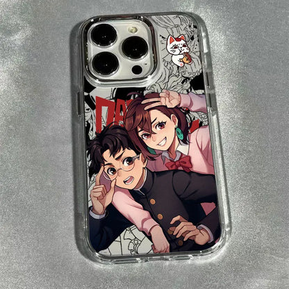 Anime DAN DA DAN Phone Case For iPhone 17 16e 16 15 14 13 12 11 mini Pro Max X XR XSMAX 8 7 Air Plus Transparent Soft Cover