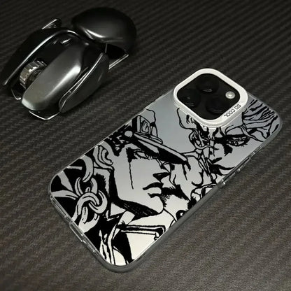 Anime JoJos Bizarre Adventure Phone Case For iPhone 17 16e 16 15 14 13 12 11 mini Pro Max XR XSMAX 8 7 Air Plus Anti Fall Matte