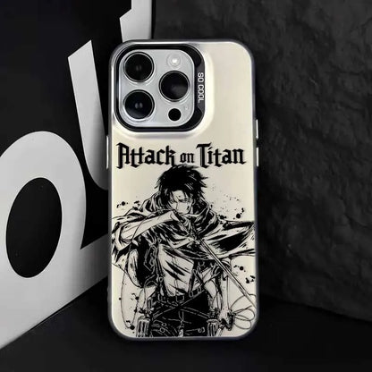 Attack on Titan Anime Cover For Apple iPhone 17 Air 16E 16 15 14 13 12 mini Pro Max Plus Colorful Phone Case