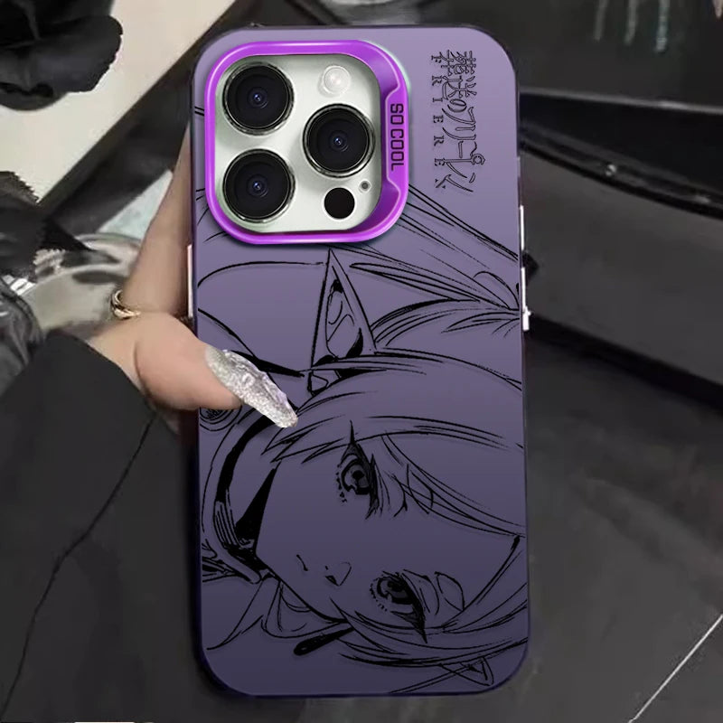 Hot Frieren Anime Cute Matte Phone Case for Huawei Honor X8d X5c X9d X6c X7d 400 200 90 X6b X7a X9a X5 X8a X9b X9C Smart Lite 5G