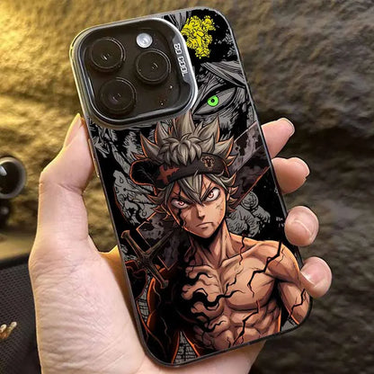 Asta Black Clover For Apple iPhone 17 16E 16 15 14 13 12 mini Pro Max Plus Cover Funda Siliconea Soft Capa Colorful Phone Case