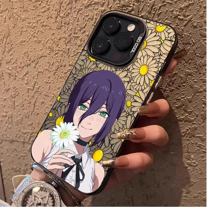 Chainsaws Man Cute Reze Daisy Phone Case for Samsung Galaxy A17 A07 A16 A06 A35 A55 A25 A05S A15 A56 A54 A36 4G 5G Matte Cover