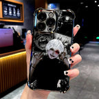 Anime cool Tokyo Ghoul Plating Phone Case For iPhone 17 16e 16 15 14 13 12 11 Pro Max X XR 7 8 Mini Air Plus Anti-Fall Airabag