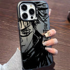 Anime Cartoon J-Jujutsu K-Kaisen Phone Case For IPhone 14 15 16 17 Pro Max Plus 12 13 Mini 16E Casing Hard IMD Fashion