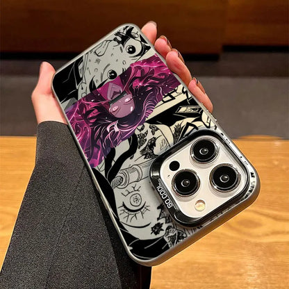 Phone Case For Apple iPhone 17 Air 16E 15 14 Plus 13 12 11 Pro Max Mini Funda Cover Kimetsu No Yaiba Demon Slayer Anime