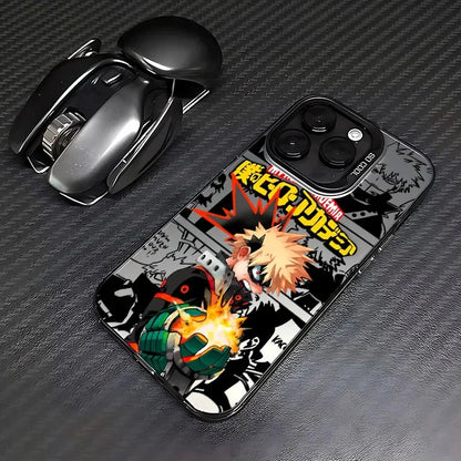 Anime My Hero Academia Phone Case For iPhone 17 16e 16 15 14 13 12 11 mini Pro Max X XR XSMAX 8 7 Air Plus Anti Fall Matte Back