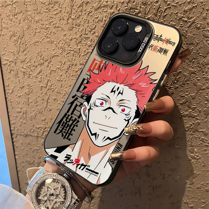 Comics Jujutsus Kaisens Satoru Gojo Phone Case For iPhone 16 15 14 13 12 11 Pro Max X XR XSMAX 8 7 Plus Candy Matte Back Cover