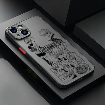 Anime New Hunter x Hunter Phone Case For iPhone 17 16e 16 15 14 13 12 11 Pro Air Max X XR XSMax 7 8 Plus Matte Clear Back Cover