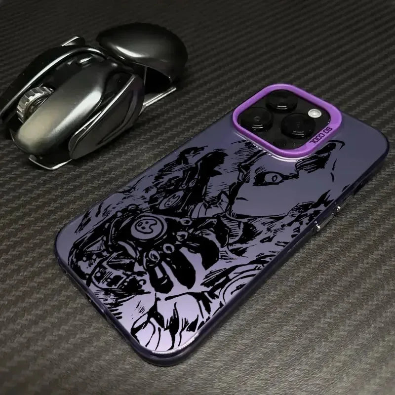 Anime JoJos Bizarre Adventure Phone Case For iPhone 17 16e 16 15 14 13 12 11 mini Pro Max XR XSMAX 8 7 Air Plus Anti Fall Matte