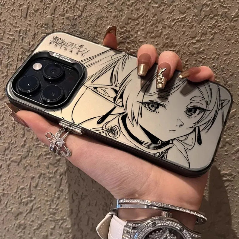 Anime FRIERENS Cute Phone Case for Samsung Galaxy S26 S25 S24 S23 S22 S21 S20 Note20 Ultra Edge Plus 4G 5G Anti Fall Matte Cover