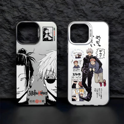 Comics Jujutsus Kaisens Satoru Gojo Phone Case For iPhone 16 15 14 13 12 11 Pro Max X XR XSMAX 8 7 Plus Candy Matte Back Cover