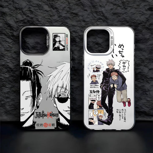 Comics Jujutsus Kaisens Satoru Gojo Phone Case For iPhone 16 15 14 13 12 11 Pro Max X XR XSMAX 8 7 Plus Candy Matte Back Cover