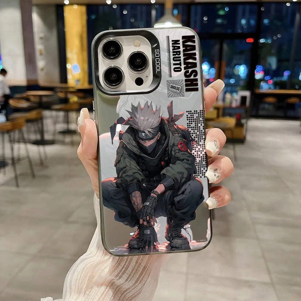 Cool Anime Narutos Phone Case For iPhone 17 17e 16e 16 15 14 13 12 11 mini Pro Max X XR 8 7 Air Plus Anti Fall Matte Back Cover
