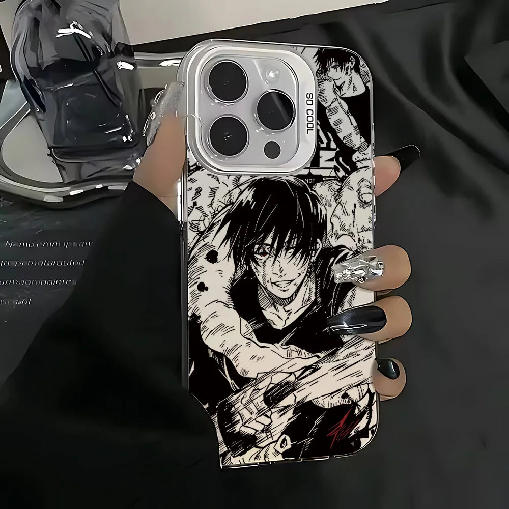 F-Fushiguro T-Toji Phone Case For iPhone 17 16e 16 15 14 13 12 11 mini Pro Max X XR XSMAX 8 7 Air Plus Anti Fall Matte Cover