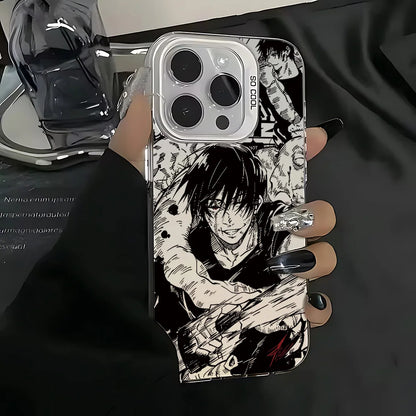 F-Fushiguro T-Toji Phone Case For iPhone 17 16e 16 15 14 13 12 11 mini Pro Max X XR XSMAX 8 7 Air Plus Anti Fall Matte Cover