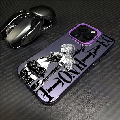 Anime Death Note Phone Case For iPhone 17 16e 16 15 14 13 12 11 mini Pro Max X XR XSMAX 8 7 Air Plus Anti Fall Matte Back Cover
