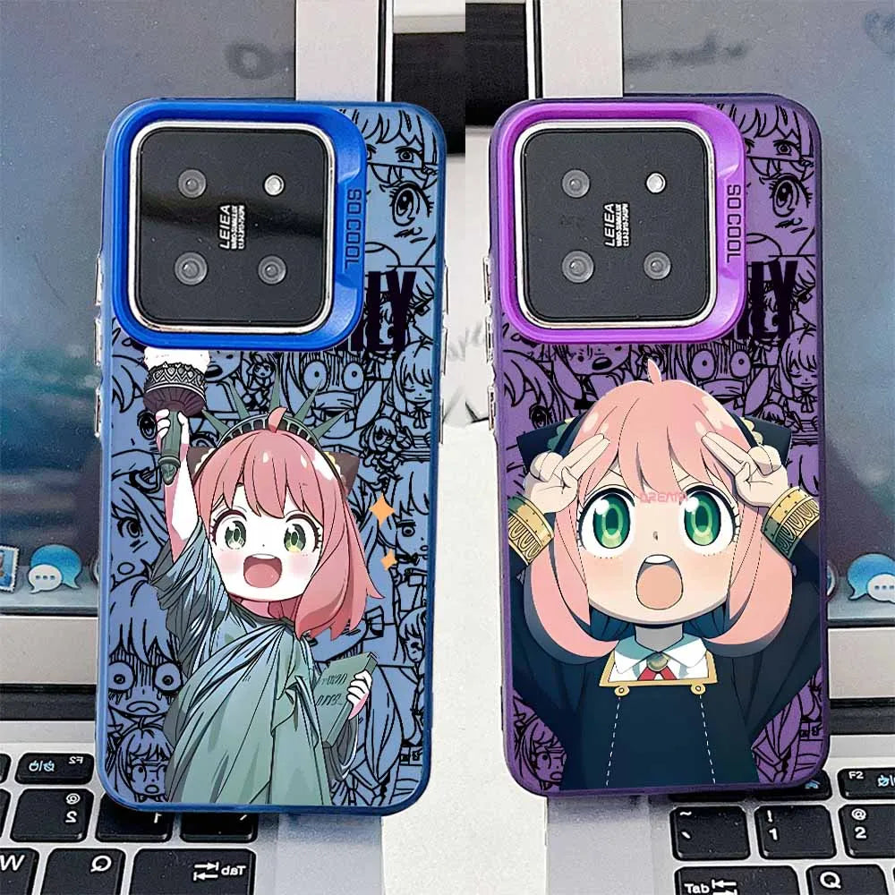 SPY×FAMILY Anya Forger For Xiaomi Redmi Note 15 14 13 12 11E 11S 11 Pro Plus Lite Max Colorful Funda Silicone Soft Phone Case