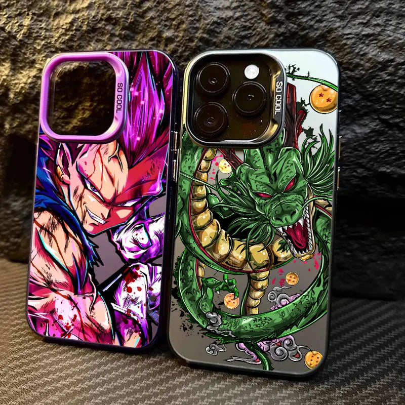 Phone Case For iPhone 17 17e 16 15 14 13 12 11 mini Pro Max X XR XSMAX 8 7 Air Plus Anti Fall Matte Cool Dragons Balls Cartoon