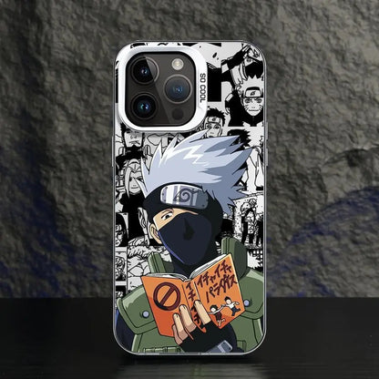 N-N-arutos Kakashi Soft Shell Case for iPhone 17 Air 11 12 13 Pro Max 16e 14 15 16 Plus