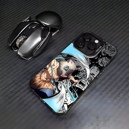 Anime D-Demons Slayers Phone Case For iPhone 17 16e 16 15 14 13 12 11 mini Pro Max X XR XSMAX 8 7 Air Plus Anti Fall Matte Cover