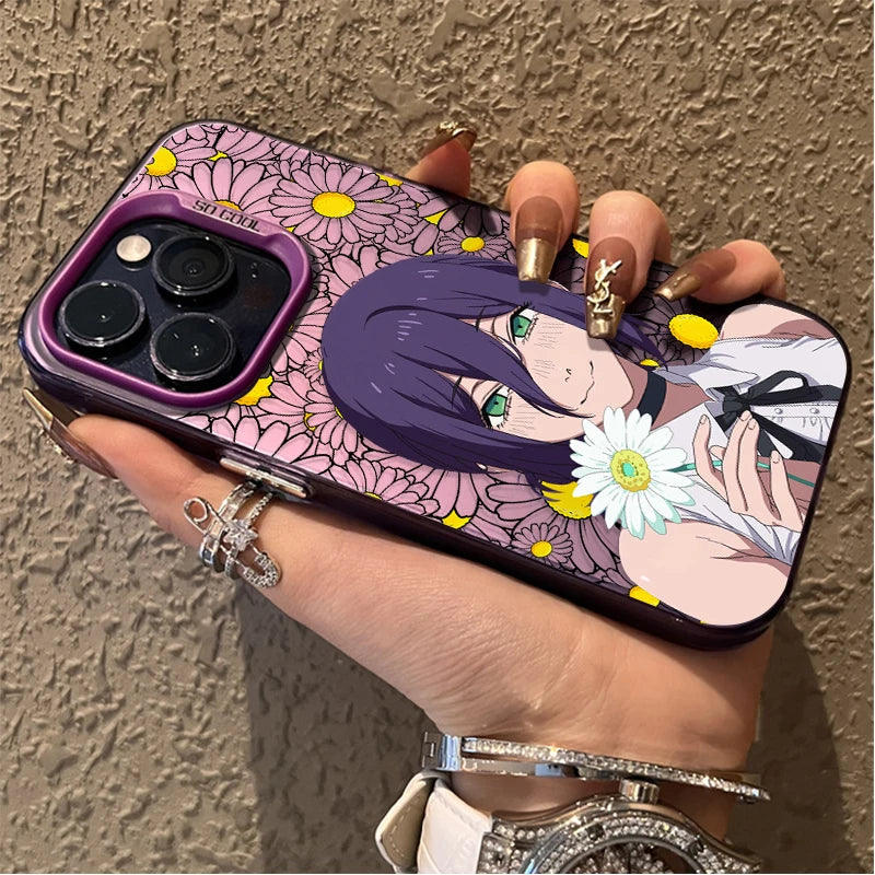 Chainsaws Man Cute Reze Daisy Phone Case for Samsung Galaxy A17 A07 A16 A06 A35 A55 A25 A05S A15 A56 A54 A36 4G 5G Matte Cover