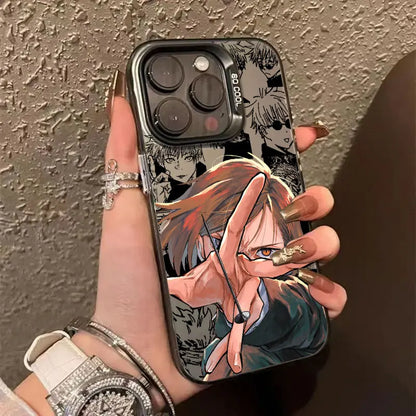 Jujutsu Kaisen Sukuna Gojo Satoru Anime Coque Phone Case For iPhone 17 16e 16 15 14 13 12 11 Pro Max Air Plus Anti Fall Cover