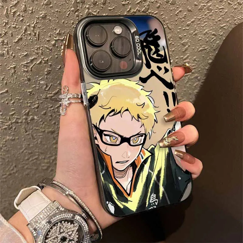 Haikyuu!! Anime Phone Case For iPhone 17 16e 16 15 14 13 12 11 mini Pro Max X XR XSMAX 8 7 Air Plus Anti Fall Matte Back Cover