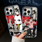 New DanDaDan Anime Phone Case For iPhone 17 16e 16 15 14 13 12 11 mini Pro Max X XR XSMAX 8 7 Air Plus Transparent Soft Cover