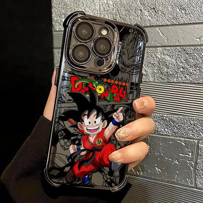 Dragon Ball Anime Goku Case for iPhone 13 14 16 Pro Max 17 Air 12 11 15 Plus Soft Phone Cover