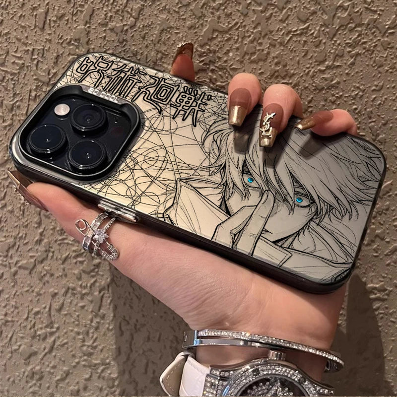 SATORU GOJO RYOMEN SUKUNA LINE ART Phone Case For iPhone 17 17e 16e 16 15 14 13 12 11 mini Pro Max X XR XSMAX Air Plus Anti