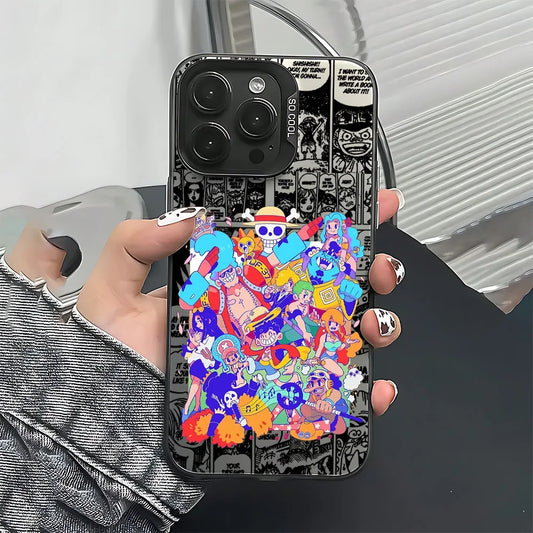 ONES PIECES Luffys Phone Case For iPhone 17 17e 16e 16 15 14 13 12 11 mini Pro Max X XR XSMAX 8 7 Air Plus Anti Fall Matte